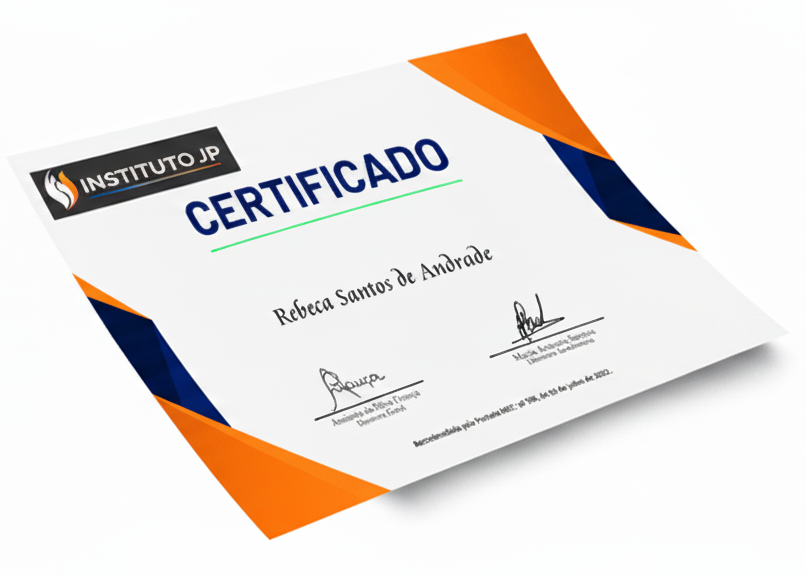 Exemplo de Certificado Instituto JP